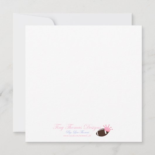 We blazen ballonnen op en icing... kaart (Achterkant)