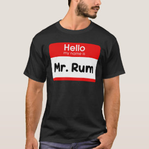 We bleed Soca Mannen "Mr Rum" Shirt - Versie 2
