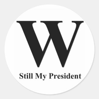 We blijven mijn President Ronde Sticker