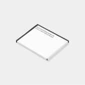 We blijven vergaderen totdat we erachter komen post-it® notes (Schuin)