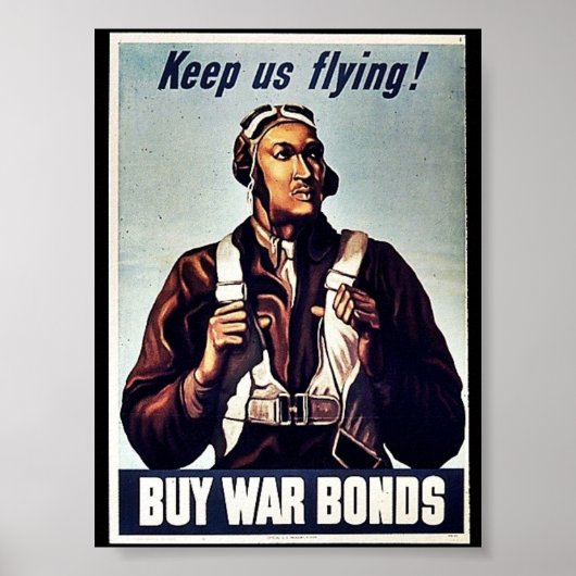 We blijven vliegen poster (Voorkant)
