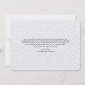 We bonden de knoop door | huwelijksaankondiging kaart (Achterkant)