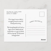 We bonden de knoop door | Uitnodiging voor een huw (Achterkant)