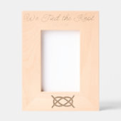 We bonden het knoop Lijst Gegraveerde Lijstjes (Voorkant)