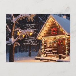 We brachten samen tijd door tijdens Kerstmis Feestdagenkaart