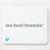 We brandstof merken - Mousepad Muismat (Voorkant)