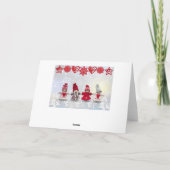 We breien je een vrolijke kerst Kaart (Achterkant)