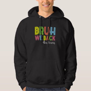 We brengen buschauffeurs terug naar school hoodie