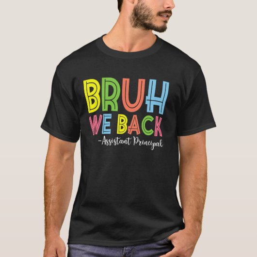 We brengen de assistent-directeur terug naar schoo t-shirt (Voorkant)
