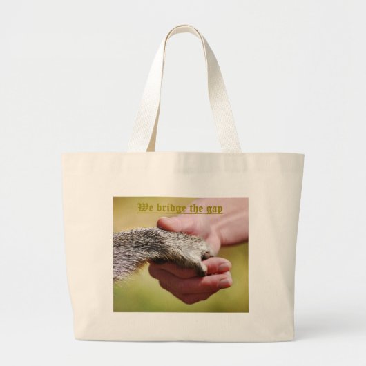 WE BRENGEN DE KLOOF GROTE TOTE BAG (Voorkant)