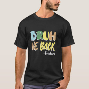 We brengen de leerkrachten de eerste schooldag ter t-shirt