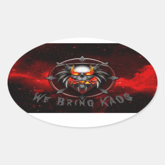 We brengen KAOS Sticker