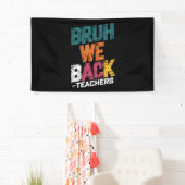 We brengen leraren terug naar school spandoek (Insitu)