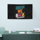 We brengen leraren terug naar school spandoek (Beurs)