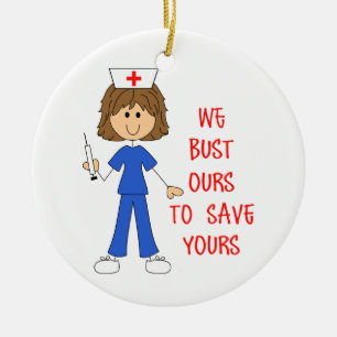 We Bust Ours Keramisch Ornament