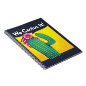 We cactus het notitieboek (Rechterzijde)