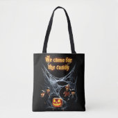 We Came For the candy Tote Bag (Voorkant)