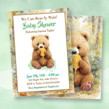We Can Bear-ly Wait! Jongens Baby Shower