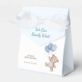 We Can Bearly Wait Baby Borrel Bedankdoosjes