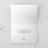 We Can Bearly Wait Baby Shower Bedankkaart (Binnen)