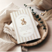 We Can Bearly Wait Baby Shower Bedankkaart