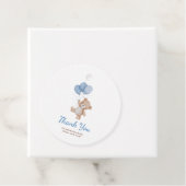 We Can Bearly Wait Baby Shower Bedankt Bedankjes Labels (In situ)