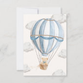 We Can Bearly Wait Baby Shower Guess How Many Card Kaart (Achterkant)