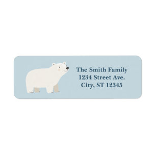We Can Bearly Wait Baby Shower IJsbeer Etiket