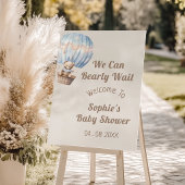 We Can Bearly Wait Baby Shower Kaart