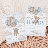 We Can Bearly Wait Baby Shower Kaart