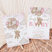 We Can Bearly Wait Baby Shower Kaart