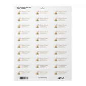 We Can Bearly Wait Baby Shower Neutraal Etiket (Full Sheet)