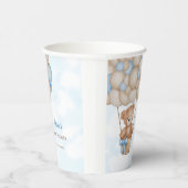 We Can Bearly Wait Baby Shower Papieren Bekers (Rechts)