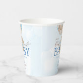 We Can Bearly Wait Baby Shower Papieren Bekers (Rechts)