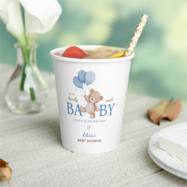 We Can Bearly Wait Baby Shower Papieren Bekers
