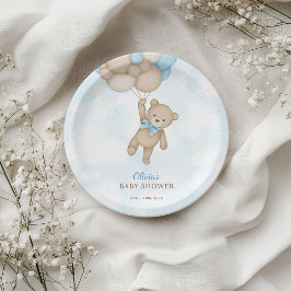 We Can Bearly Wait Baby Shower Papieren Bordje