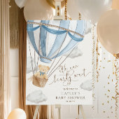 We Can Bearly Wait Baby Shower Poster