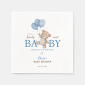 We Can Bearly Wait Baby Shower Servet (Voorkant)