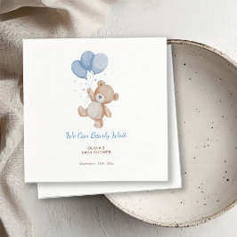 We Can Bearly Wait Baby Shower Servet