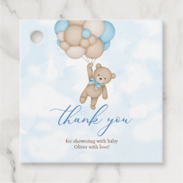 We Can Bearly Wait Baby Shower Thank You Bedankjes Labels