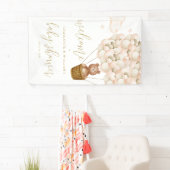 We Can Bearly Wait Baby Shower Welkom Spandoek (Insitu)