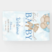 We Can Bearly Wait Baby Shower Welkom Spandoek (Horizontaal)