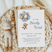 We Can Bearly Wait beroemd gemaakt door Blue & Bro Kaart