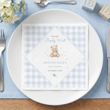 We Can Bearly Wait Blauwe Aquarel Beer