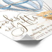 We Can Bearly Wait Books and Gifts Baby Shower Poster (Hoek)