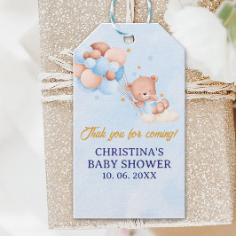 We Can Bearly Wait , Boy Baby Shower Cadeaulabel