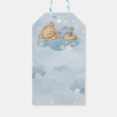 We Can Bearly Wait Cadeaubijkaartje – Baby Jongens Cadeaulabel (Achterkant)