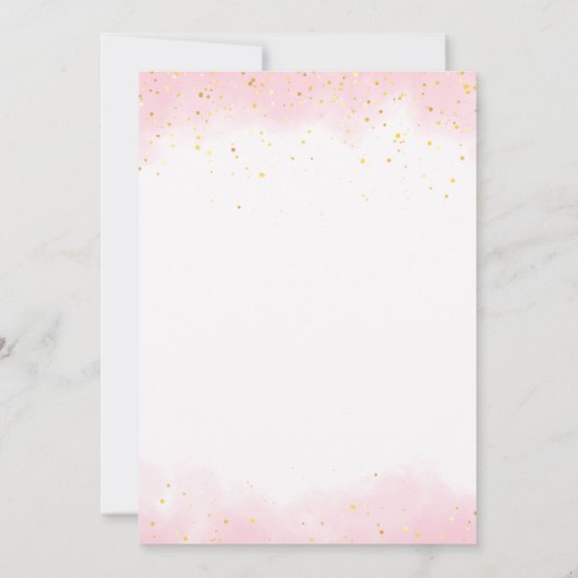 We Can Bearly Wait Cute Bear Baby Shower Bedankkaart (Achterkant)