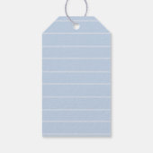 We can Bearly wait - Cute Bear Baby shower boy Cadeaulabel (Achterkant)