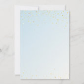 We Can Bearly Wait Cute Bear Boy Baby Shower Bedankkaart (Achterkant)